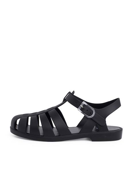 Sandales plastique mat biarritz Dijon+Ivoire+Noir+Rose+Vert+Vert menthe 11 - vertbaudet enfant 