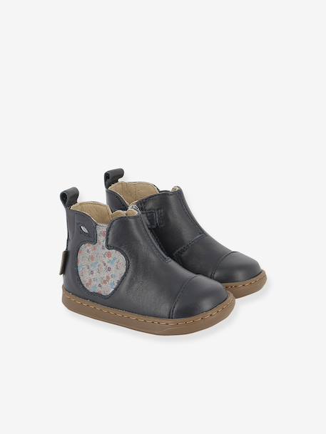 Boots Bouba Nappa SHOOPOM marine 1 - vertbaudet enfant 