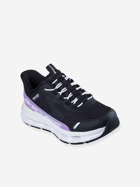 Baskets Power Jams Pastel Speed SKETCHERS noir+rose 1 - vertbaudet enfant 