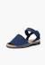 Sandales avarcas nubuck à scratch pour enfant Aigue-marine+Beige+Bleu denim+Bleu marine+Marron+Rouge+Taupe 14 - vertbaudet enfant 