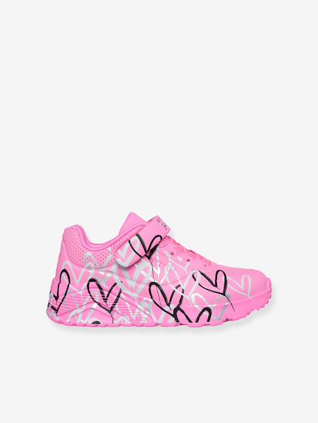 Baskets LOVE LEVITATE 314078L rose fluo 2 - vertbaudet enfant 