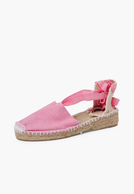 Espadrilles pour  et enfant en couleur unie Blanc+Ciel clair+Écru+Fucsia+Jaune+Noir+Rose+Rouge+Sable 37 - vertbaudet enfant 