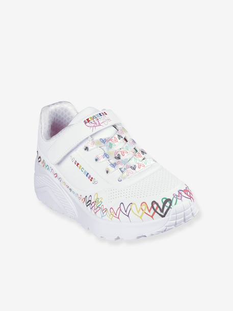 Baskets Street Uno Lite Heart Craze blanc 1 - vertbaudet enfant 