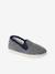 Chaussons velours élastiqués enfant - Fabriqués en France gris 2 - vertbaudet enfant 