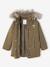 Parka fille 3 en 1 hiver à capuche kaki+PURPLE DARK+Vert+vert de gris 16 - vertbaudet enfant 