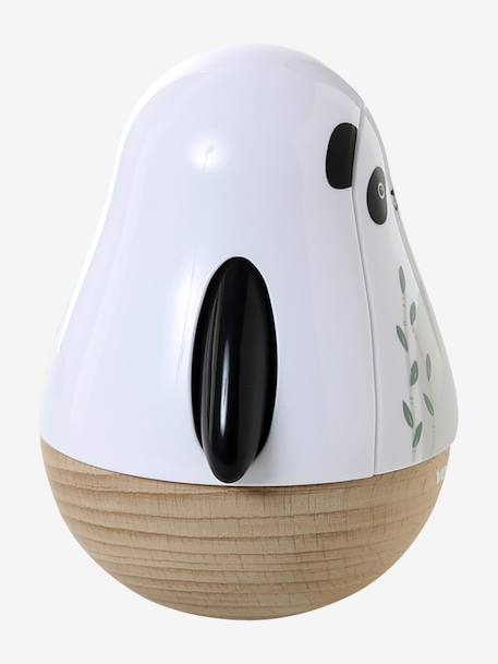 Culbuto musical panda TANZANIE en bois FSC® blanc 3 - vertbaudet enfant 