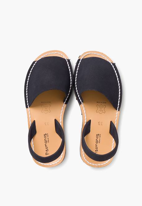 Sandales avarcas nubuck Beige+Bleu denim+Bleu marine+Marron+Taupe 17 - vertbaudet enfant 