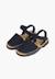 Sandales avarcas nubuck à scratch pour enfant Aigue-marine+Beige+Bleu denim+Bleu marine+Marron+Rouge+Taupe 22 - vertbaudet enfant 