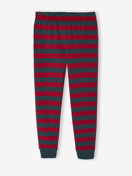 Ensemble pyjama et sweat à capuche Garçon vert 13 - vertbaudet enfant 