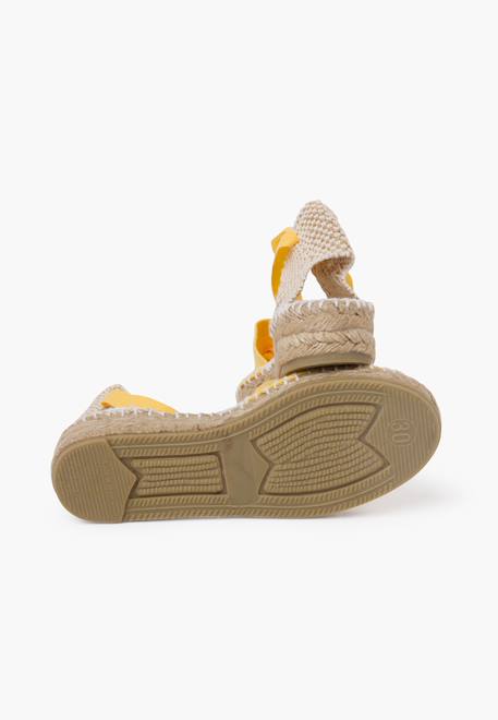 Espadrilles pour  et enfant en couleur unie Blanc+Ciel clair+Écru+Fucsia+Jaune+Noir+Rose+Rouge+Sable 26 - vertbaudet enfant 