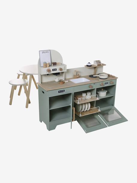 Restaurant en bois FSC® vert sauge 9 - vertbaudet enfant 