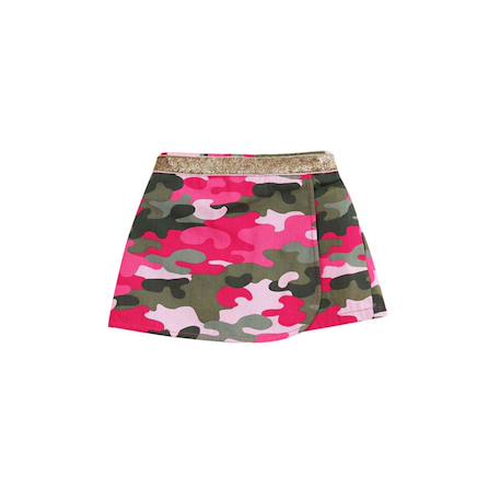 Ensemble été   blouse   & jupe short  et Blanc rose kaki 6 - vertbaudet enfant 