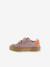 Baskets enfant cuir et contrast à scratchs blush+marine 4 - vertbaudet enfant 
