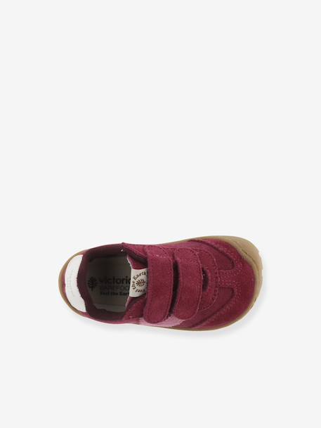 Baskets Bosco Barefoot à scratch fuchsia+vert 5 - vertbaudet enfant 