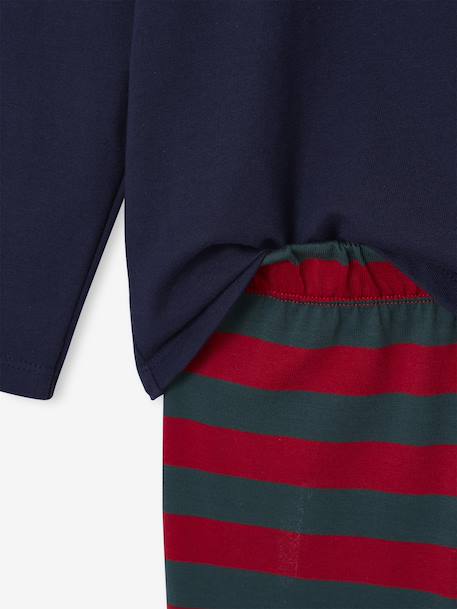 Ensemble pyjama et sweat à capuche Garçon vert 7 - vertbaudet enfant 