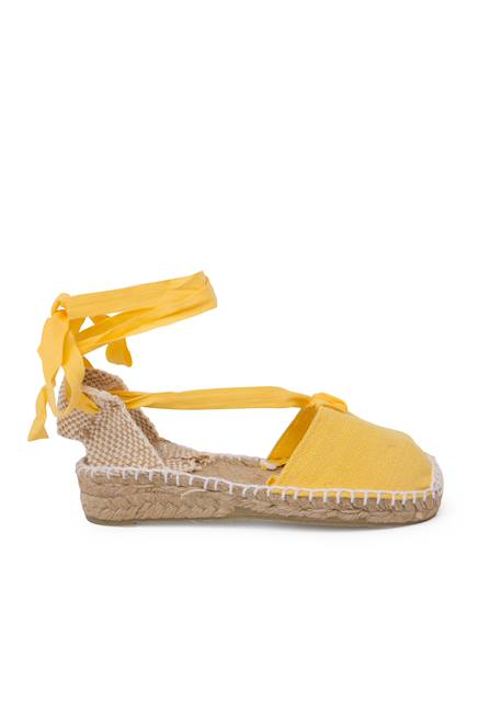 Espadrilles pour  et enfant en couleur unie Blanc+Ciel clair+Écru+Fucsia+Jaune+Noir+Rose+Rouge+Sable 24 - vertbaudet enfant 