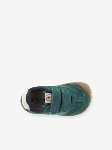 Baskets Bosco Barefoot à scratch fuchsia+vert 10 - vertbaudet enfant 