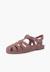 Sandales plastique mat biarritz Dijon+Ivoire+Noir+Rose+Vert+Vert menthe 16 - vertbaudet enfant 