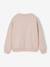 Sweat fille noël message en sequins rose poudré 6 - vertbaudet enfant 
