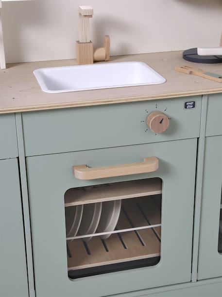 Restaurant en bois FSC® vert sauge 12 - vertbaudet enfant 