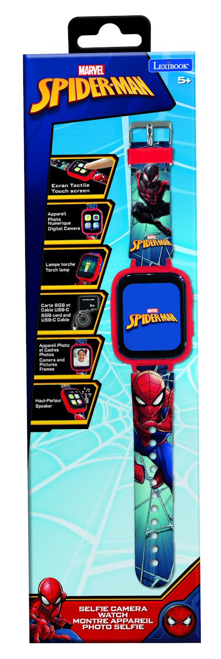 Montre avec camera spider-man Rouge 6 - vertbaudet enfant 