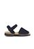 Sandales avarcas nubuck à scratch pour enfant Aigue-marine+Beige+Bleu denim+Bleu marine+Marron+Rouge+Taupe 19 - vertbaudet enfant 