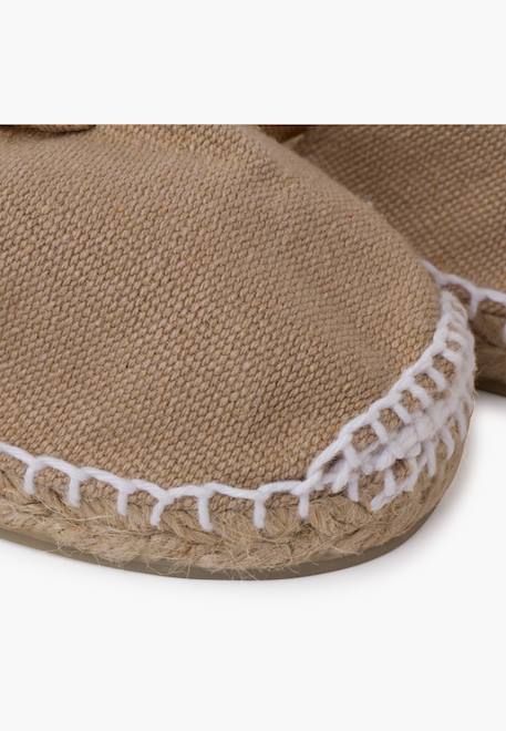 Espadrilles pour  et enfant en couleur unie Blanc+Ciel clair+Écru+Fucsia+Jaune+Noir+Rose+Rouge+Sable 52 - vertbaudet enfant 