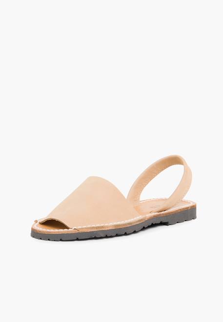 Sandales avarcas nubuck Beige+Bleu denim+Bleu marine+Marron+Taupe 2 - vertbaudet enfant 