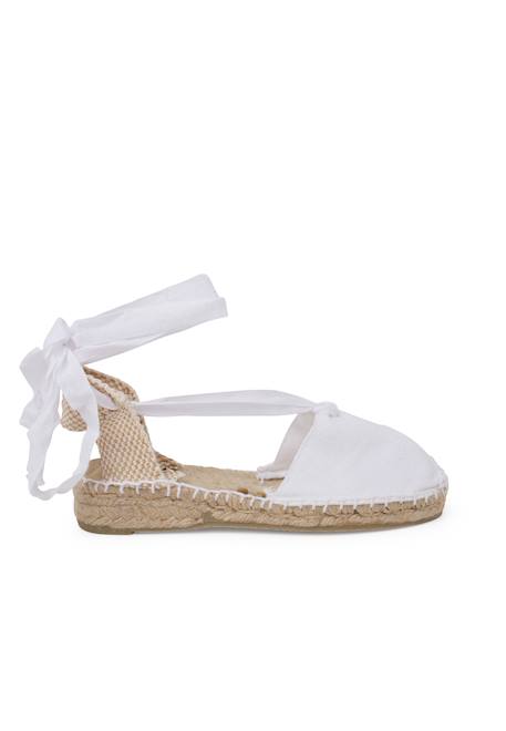 Espadrilles pour  et enfant en couleur unie Blanc+Ciel clair+Écru+Fucsia+Jaune+Noir+Rose+Rouge+Sable 1 - vertbaudet enfant 