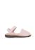 Sandales avarcas nubuck à scratch pour enfant Rose 1 - vertbaudet enfant 