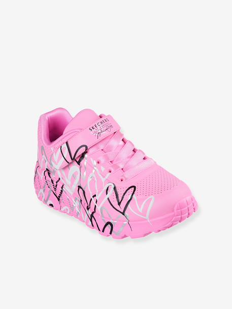 Baskets LOVE LEVITATE 314078L rose fluo 1 - vertbaudet enfant 