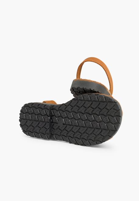 Sandales avarcas nubuck Beige+Bleu denim+Bleu marine+Marron+Taupe 21 - vertbaudet enfant 
