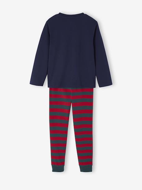 Ensemble pyjama et sweat à capuche Garçon vert 5 - vertbaudet enfant 