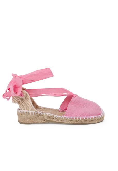 Espadrilles pour  et enfant en couleur unie Blanc+Ciel clair+Écru+Fucsia+Jaune+Noir+Rose+Rouge+Sable 36 - vertbaudet enfant 