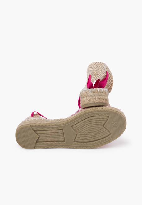 Espadrilles pour  et enfant en couleur unie Blanc+Ciel clair+Écru+Fucsia+Jaune+Noir+Rose+Rouge+Sable 21 - vertbaudet enfant 