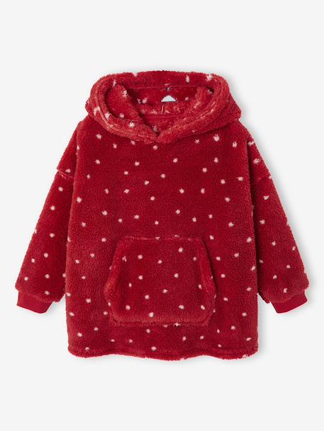 Ensemble Pyjama Fille Noël rouge 3 - vertbaudet enfant 