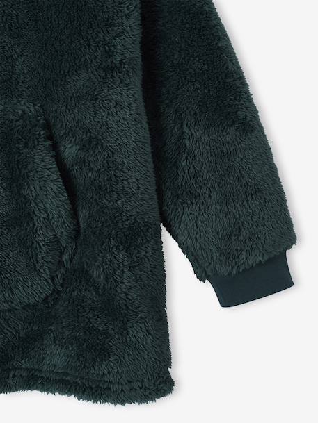 Ensemble pyjama et sweat à capuche Garçon vert 8 - vertbaudet enfant 