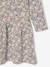 Robe imprimée fille manches longues beige poudré+rose 6 - vertbaudet enfant 
