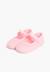 Chaussons babies en tissu éponge à scratch Rose 4 - vertbaudet enfant 