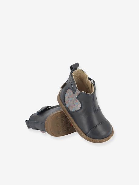 Boots Bouba Nappa SHOOPOM marine 3 - vertbaudet enfant 