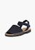 Sandales avarcas nubuck à scratch pour enfant Aigue-marine+Beige+Bleu denim+Bleu marine+Marron+Rouge+Taupe 20 - vertbaudet enfant 