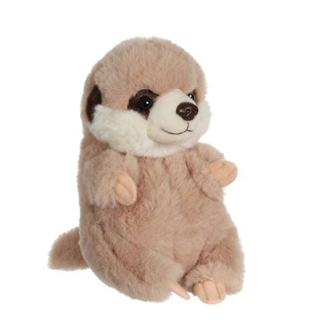 Peluche - peluche p'tits farouches suricate - 15 cm Marron 3 - vertbaudet enfant 