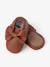 Chaussons bow enfant en cuir vegan Blanc cassé+Blanc cassé avec rouge+Brun+Rouge 12 - vertbaudet enfant 