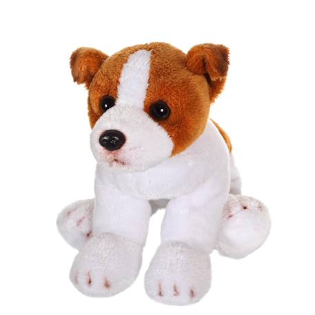 Peluche - peluche floppipup jack russel - 22 cm Marron 2 - vertbaudet enfant 