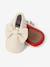 Chaussons bow enfant en cuir vegan Blanc cassé+Blanc cassé avec rouge+Brun+Rouge 8 - vertbaudet enfant 