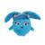 Peluche - sunny bunnies shiny (bleu) - 13 cm Bleu 2 - vertbaudet enfant 