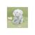 Peluche - peluche lapin flammé douceur gris - 25 cm Gris 5 - vertbaudet enfant 