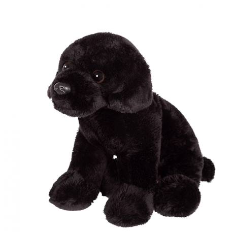 Peluche - floppipup labrador - 22 cm Noir 3 - vertbaudet enfant 