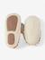 Chaussons bow enfant en cuir vegan Blanc cassé+Blanc cassé avec rouge+Brun+Rouge 3 - vertbaudet enfant 