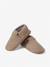 Chaussons casual bébé en cuir vegan Brun+Greige+Verte 5 - vertbaudet enfant 